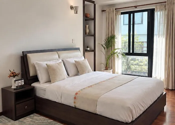Appartement Cozykeyz 2bhk With Balconies Near Swayambhu
